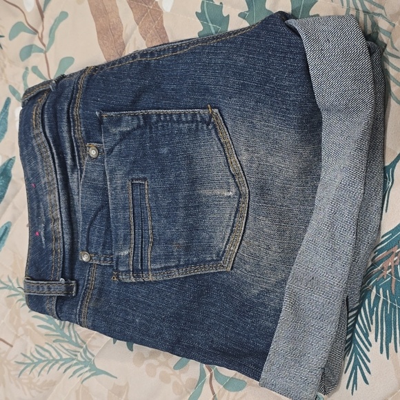 ALMOST FAMOUS Low Rise Distressed Boyfiend Denim Shorts - Picture 9 of 10